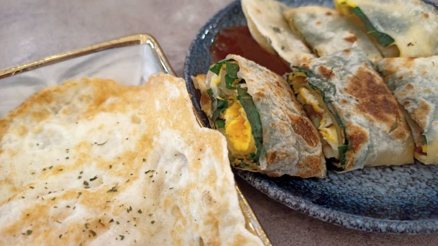 青埔早午餐「京食京日」 山形吐司與捲餅的美味邂逅