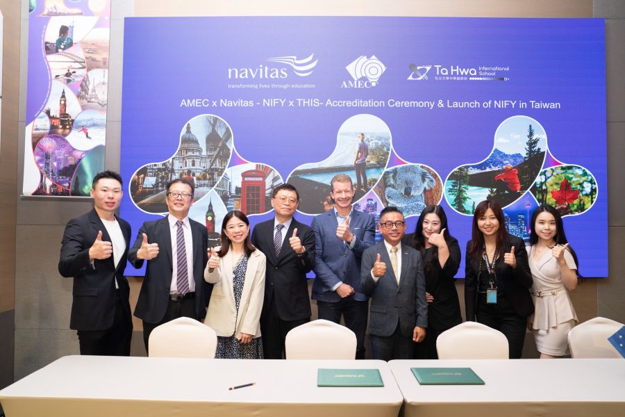 NIFY正式落腳台灣　國際教育新藍圖由大華中學起飛