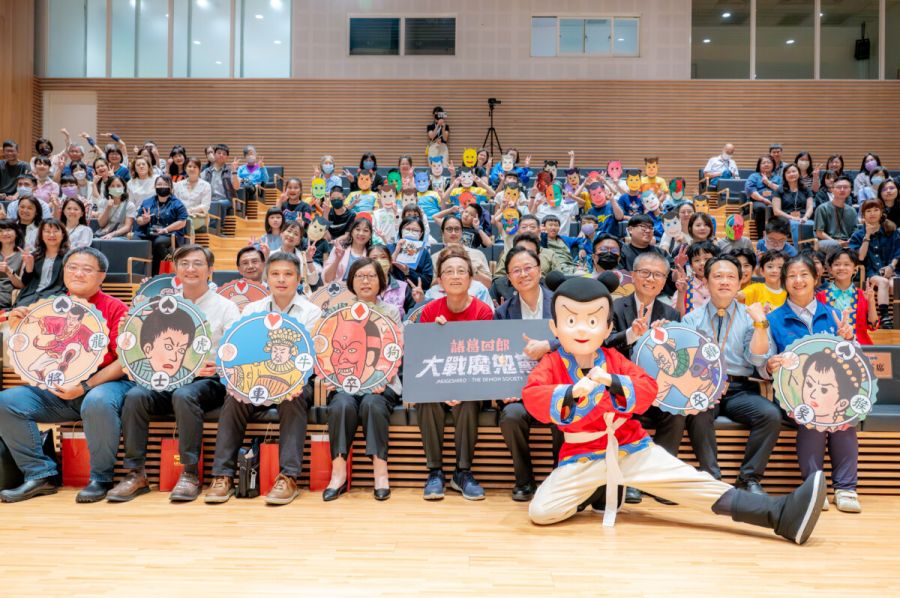 「少年英雄—諸葛四郎展」桃園總圖熱鬧開幕