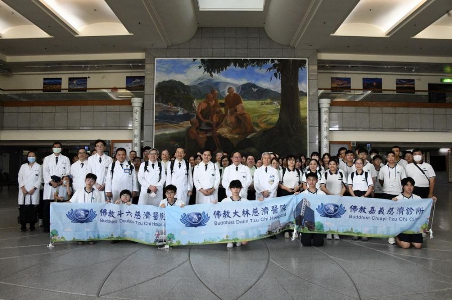 大林慈濟醫院25周年院慶  關懷丹娜絲風災受災鄉親