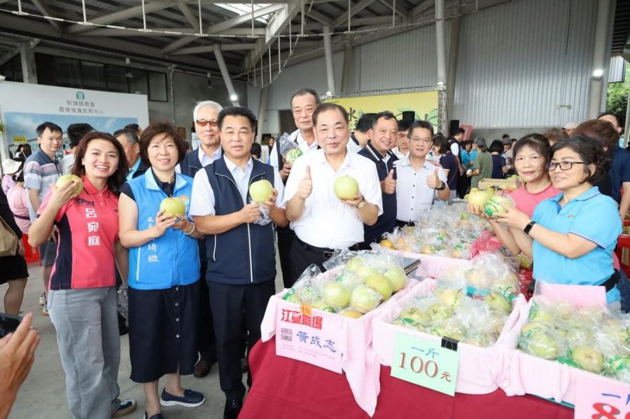 新埔水梨節暨農產品行銷活動  甜蜜買氣強強滾