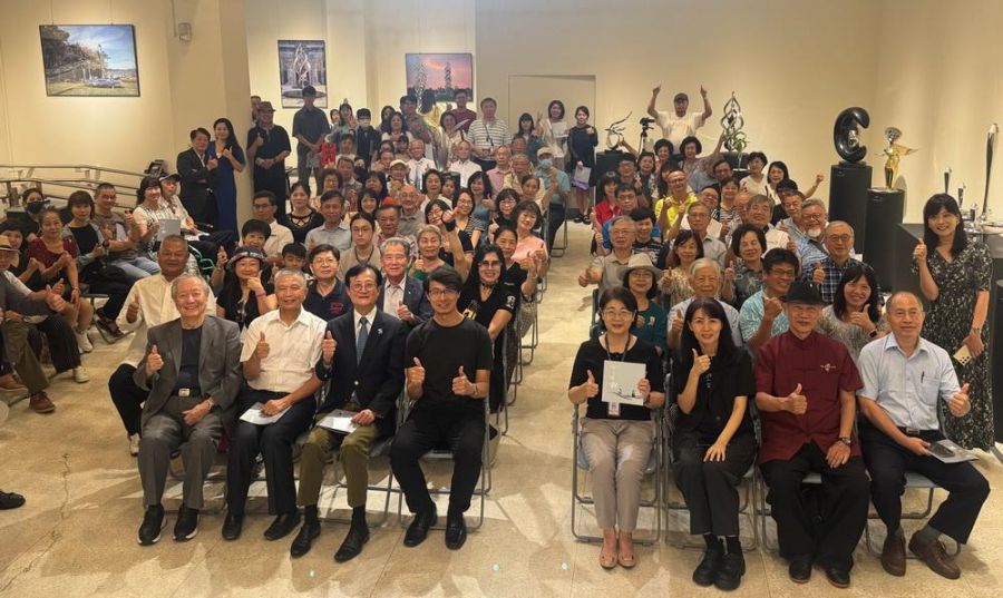 國際金獎雕塑首度曝光！公共藝術推手郭國相個展台中登場