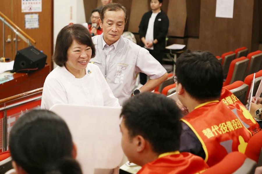 嘉市114年度替代役備役役男防災訓練 黃敏惠：強化城市防災韌性