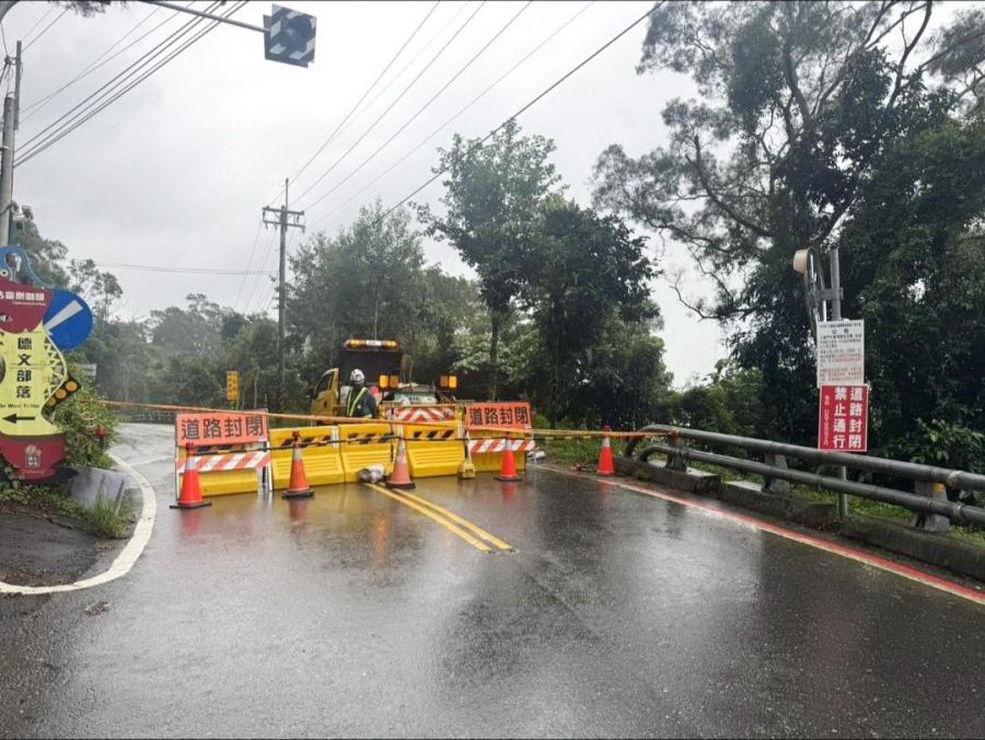 台24線27.4k~37.3k德文路口至神山　實施預警性封閉