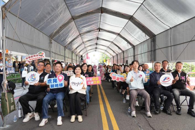 雲林虎尾公安商場啟航　購物美食停車翻轉城心