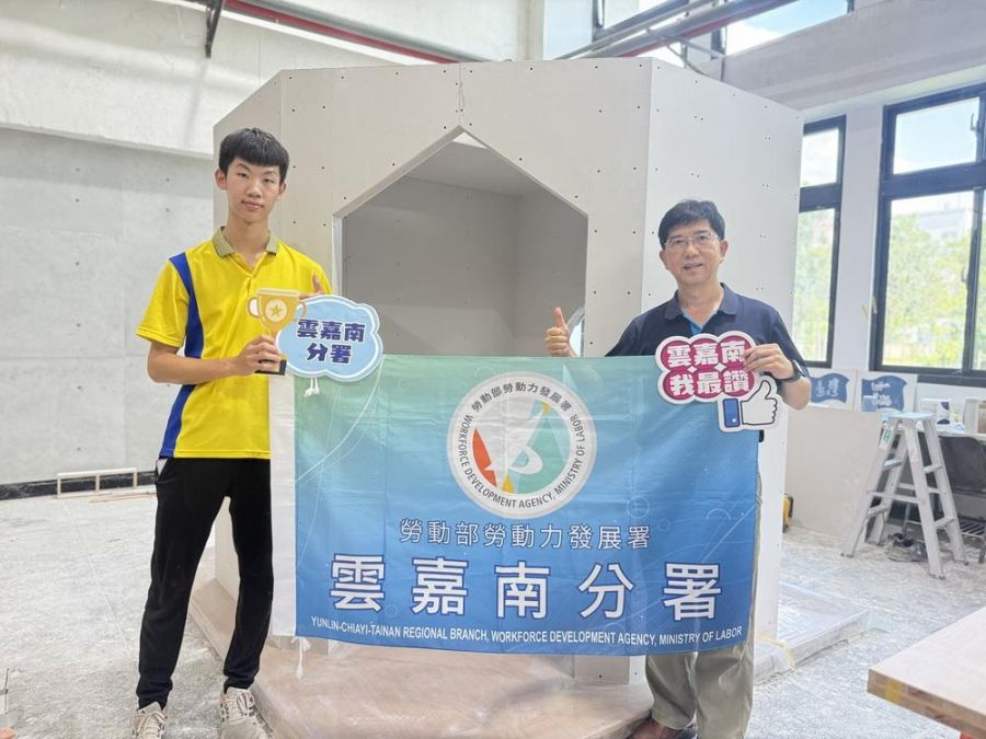 2025亞洲技能競賽11月登場 南分署粉刷職手劉宇恩蓄勢備戰