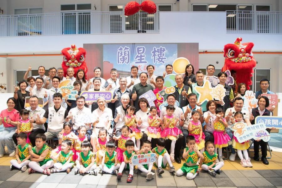 嘉市蘭潭國小「蘭星樓」嶄新啟用 黃敏惠：教育扎根 啟發學習