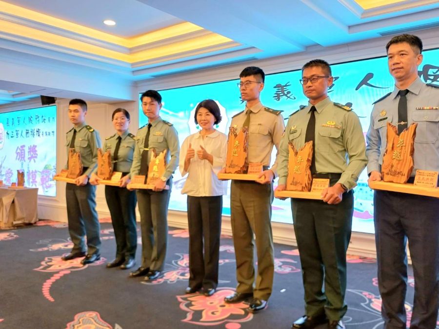 嘉義地區慶祝114年九三軍人節暨敬軍、愛民模範表揚典禮