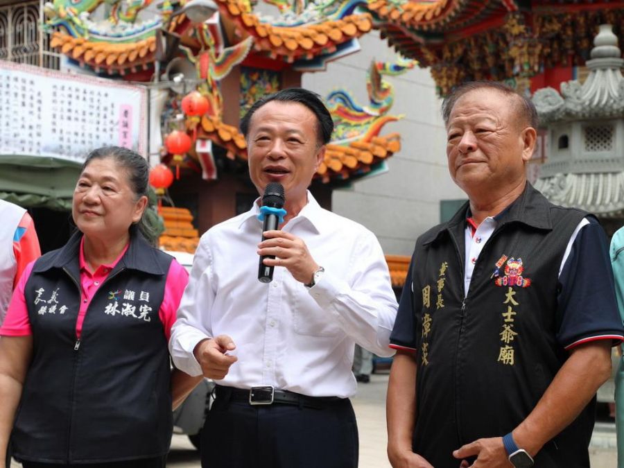 民雄大士爺文化祭捐血活動 三台捐血車 盼募集800袋熱血