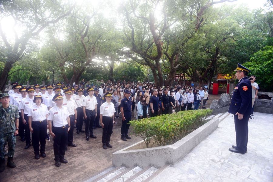 苗栗縣各界舉行秋祭陣亡官兵、因公殉職烈士祭典