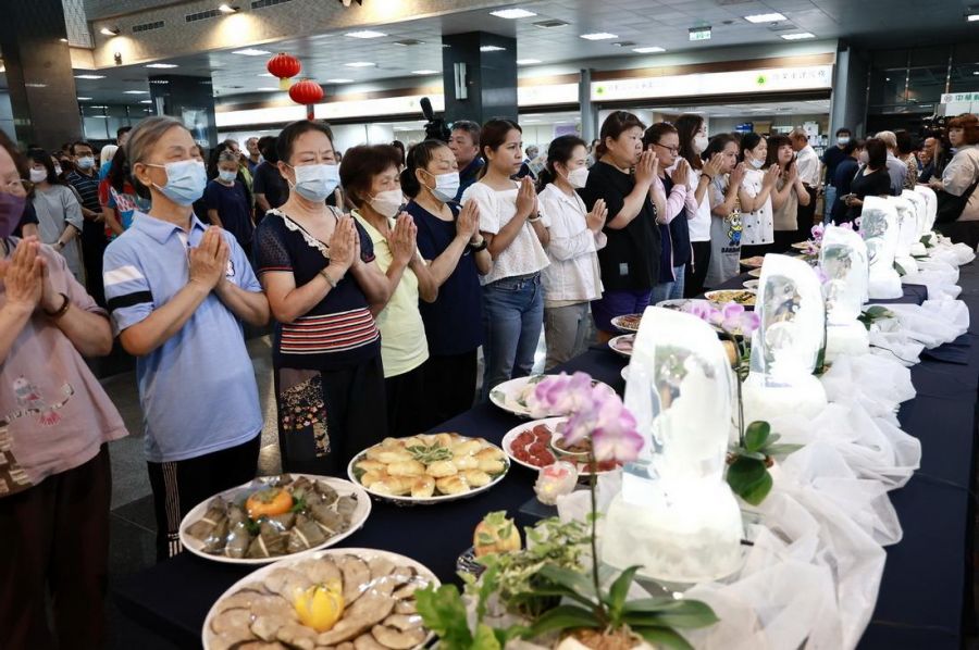 慈濟吉祥月推廣素食護地球  許淑華帶縣府同仁響應