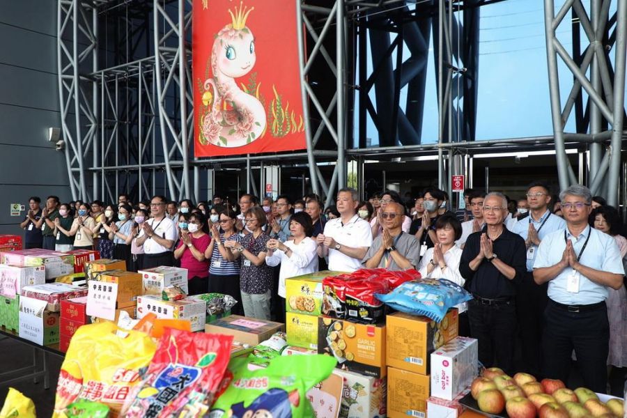 嘉市政府暨國稅局嘉市分局舉行中元普渡祭典 祈求風調雨順 國泰民安