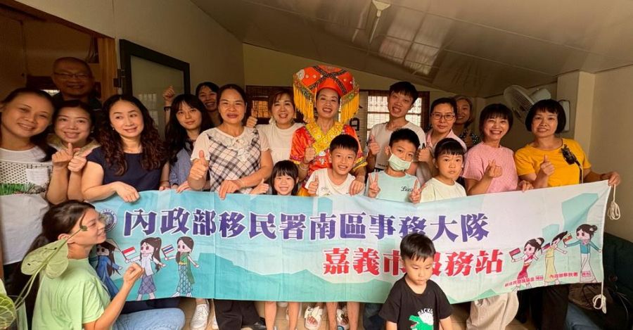打油茶體驗  移民署邀新住民品嚐阿里山茶香的桂式咖啡