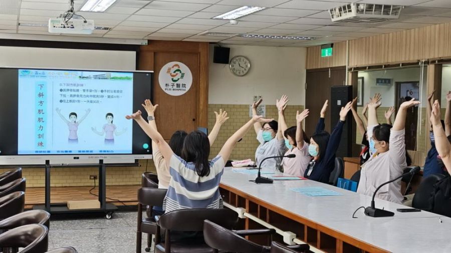 朴子醫院舉辦職場健康講座　守護同仁肌肉骨骼健康
