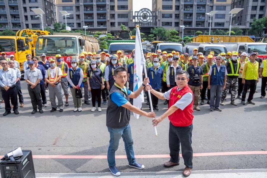 高雄全力馳援花蓮災區重建 跨局處支援團隊整備出發