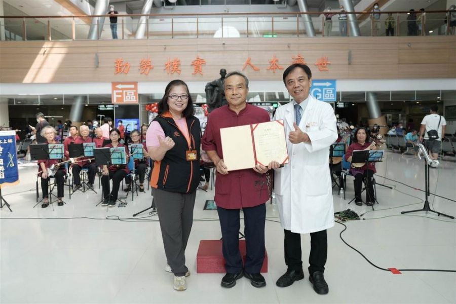 嘉義長庚中秋音樂會 千歲樂手奏響不老樂章