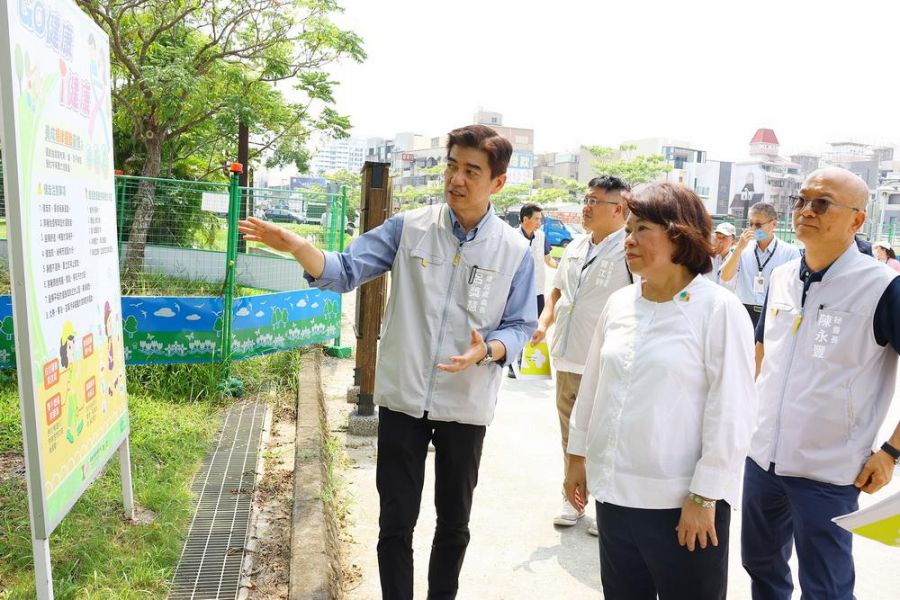 黃敏惠市長帶隊視察北香湖公園 推動全齡宜居與生態共融新典範