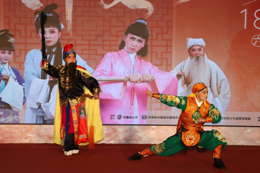 苗栗縣府10/18將邀榮興劇團在卓蘭國小演出客家傳統戲曲