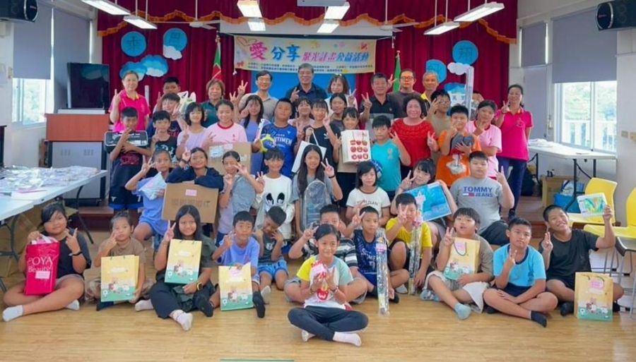 「愛．分享」聚光圓夢計畫在泰山國小登場　孩子心願溫馨實現