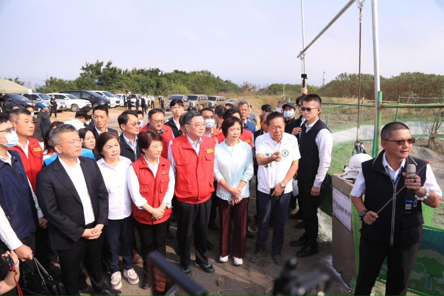 行政院長肯定文山掩埋場廚餘去化明顯改善 盧秀燕全力配合中央政策