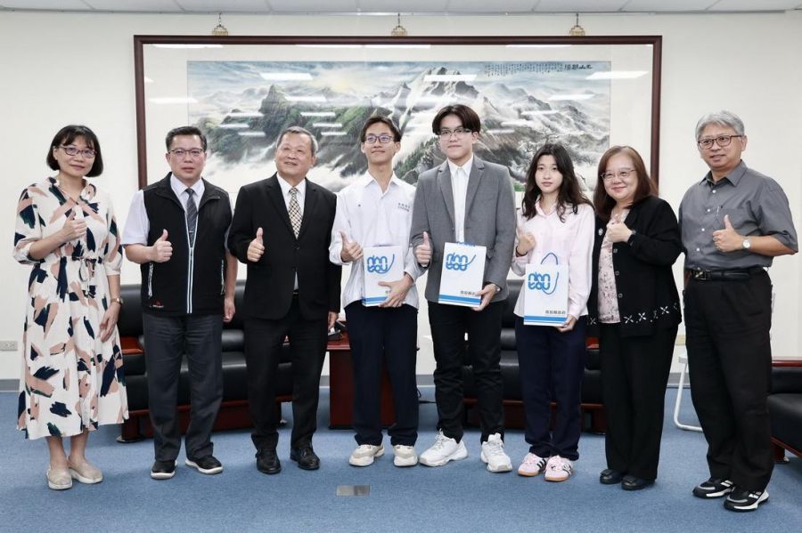 南投學子勇奪國際發明大獎　縣府表揚肯定創新實力