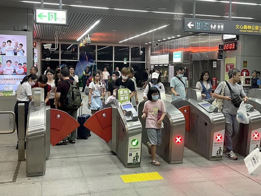 中捷10月運量衝破155萬人次 全線與12站創歷史新高