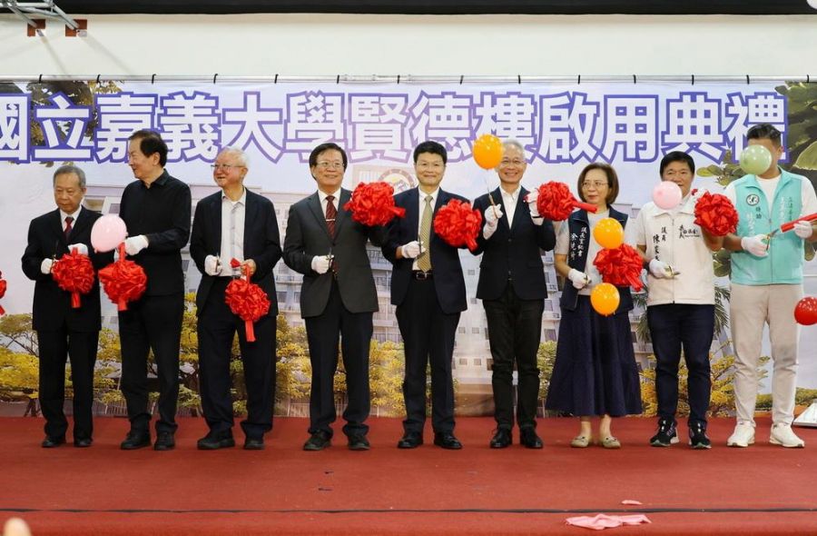 嘉大賢德樓啟用　打造兼具人文關懷與永續理念全新學生宿舍