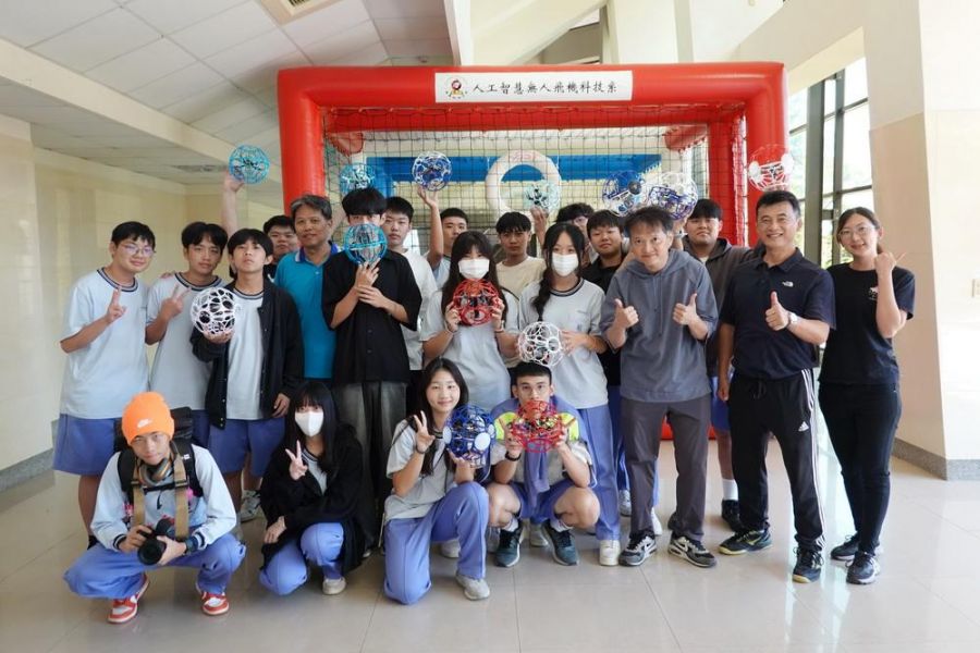 吳鳳科大舉辦雲嘉青年無人機足球賽超吸睛   培養新興科技人才