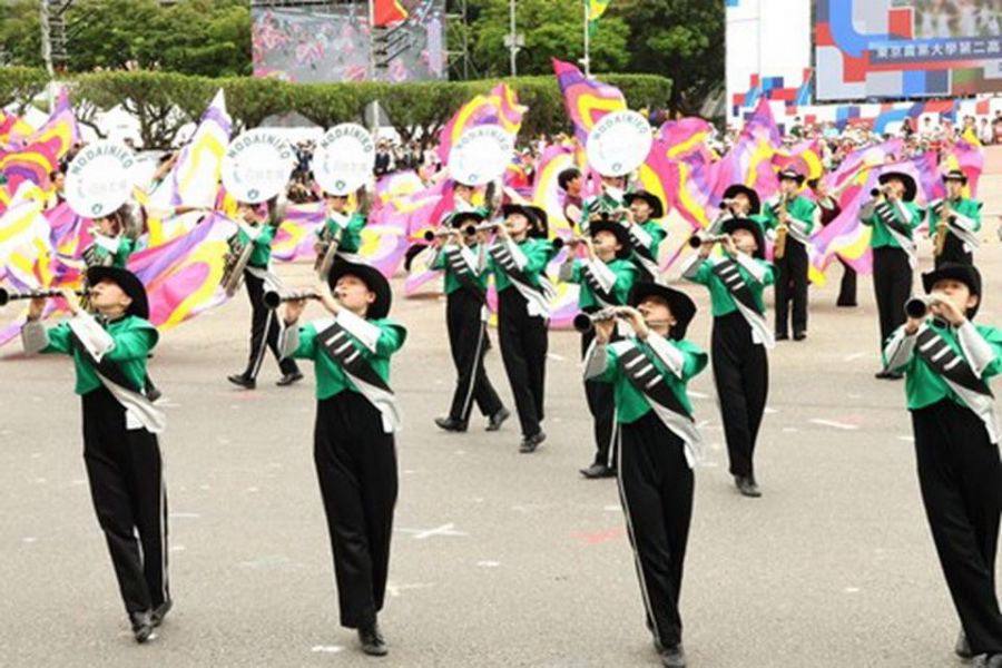 日本 「翡翠騎士」登場嘉市!2025管樂節攜手文總邀日高校快閃