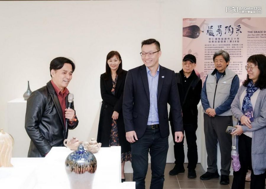 李仁燿陶藝大師創作30年經典巡迴各展  第28站中原大學展出