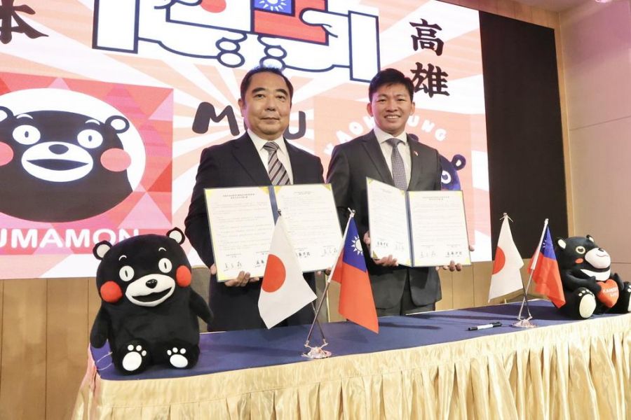 熊本市教育長來訪高雄簽署教育合作備忘錄（MOU）