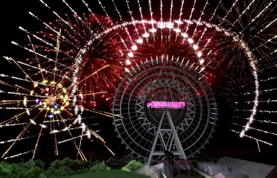 迎接2026跨年！劍湖山打造亞洲唯一「摩天輪跨年煙火」