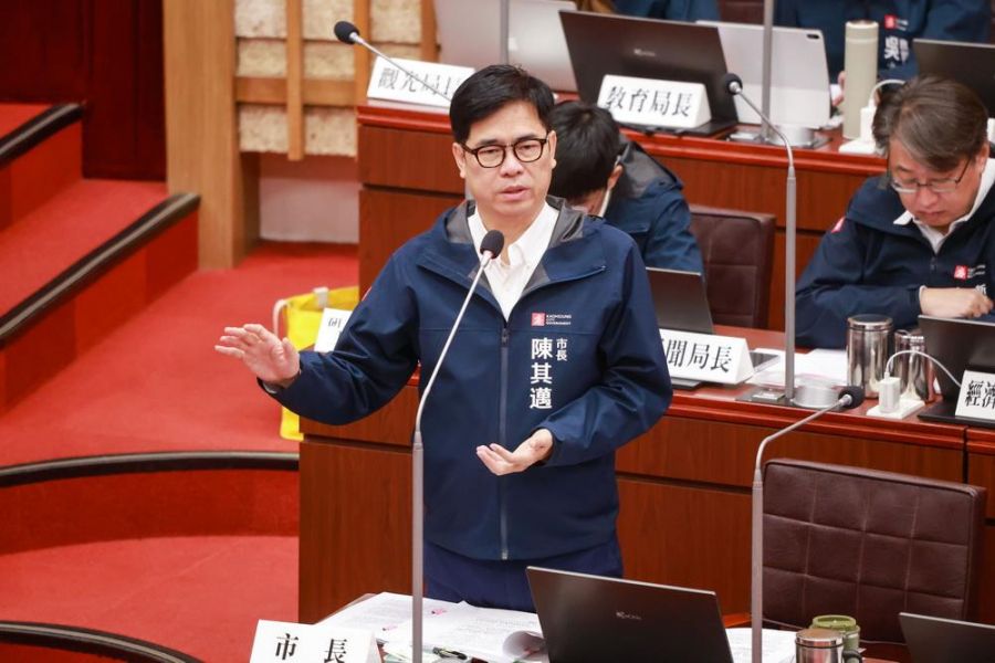 高雄邁向 AI智慧城市 陳其邁：淨零轉型接軌國際