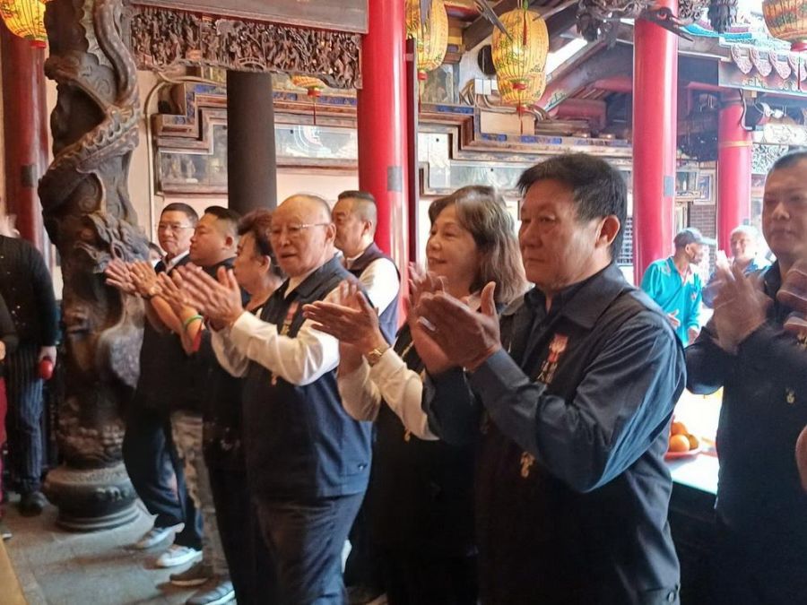 新港奉天宮開臺媽祖「阿里山神旅行」登場    舉行貼香條啟動遶境儀式