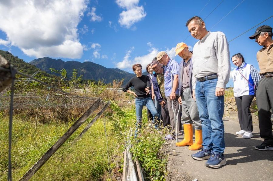 投縣府斥資約1800萬元　改善信義鄉道路品質