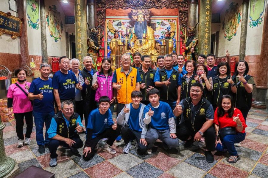 六堆忠義亭迎請萬泉寺真武大帝法壇鑑醮  願300年硝煙化滿堂和氣