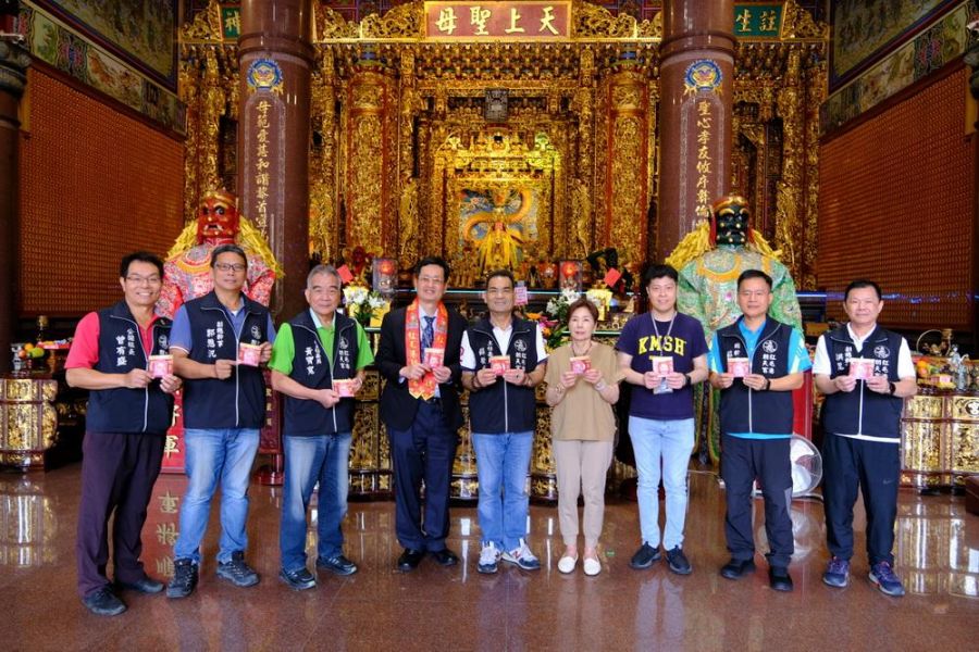 小港醫院攜手紅毛港朝天宮　迎接白沙屯媽祖抵達高雄祈福