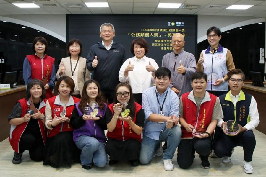 嘉市專業力全國發光！榮獲三大領域個人獎展現城市溫度與治理實力