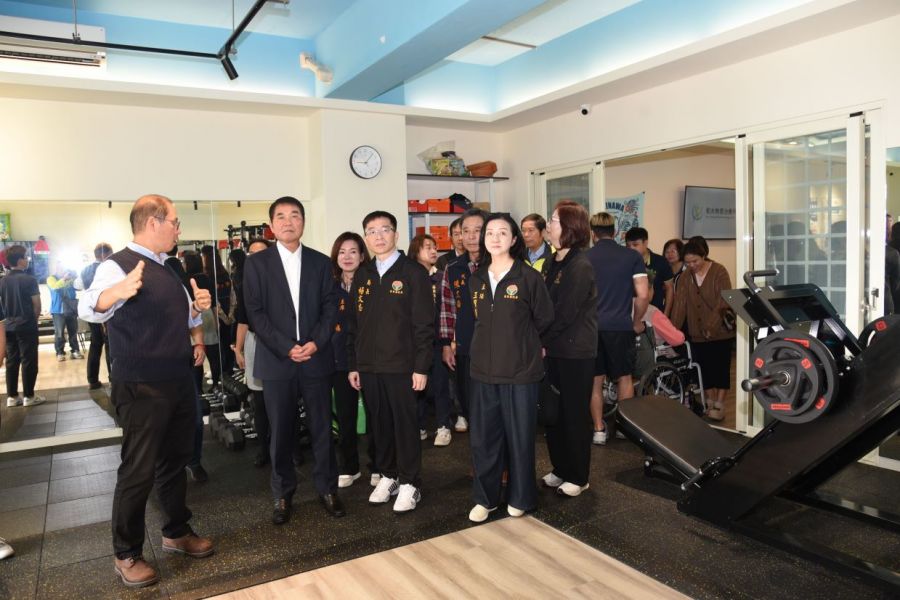 竹南日照暨銀髮健身俱樂部啟用　整合醫養服務