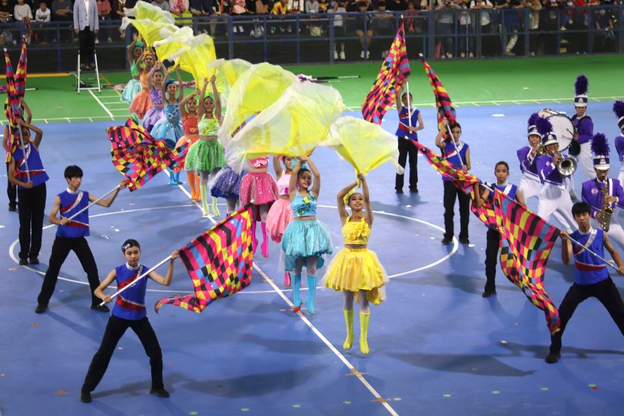 2025橘色狂潮青春律動　南榮國中樂旗舞奏響台日友誼