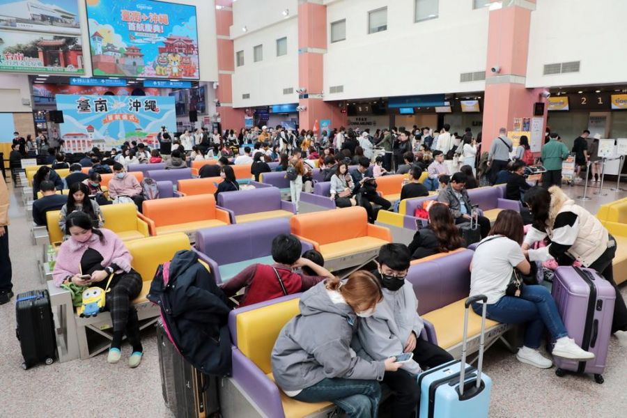 台南與沖繩直航正式開啟 黃偉哲開心迎接首批沖繩來台旅客