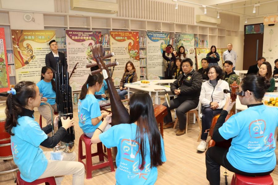 打造優質的閱讀環境 頭份國小「晴耕書屋」社區共讀站揭牌