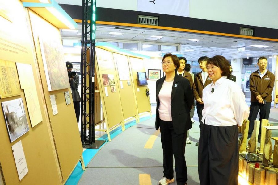 黃敏惠市長熱情款待 彰化縣長王惠美率隊走進320+1嘉市城市博覽會