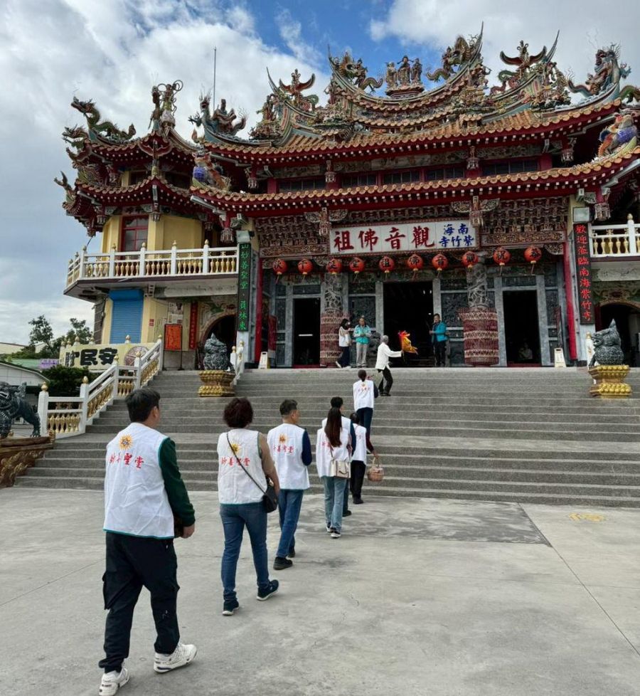 高雄旗山妙善聖堂進香祈福　共祝國泰民安