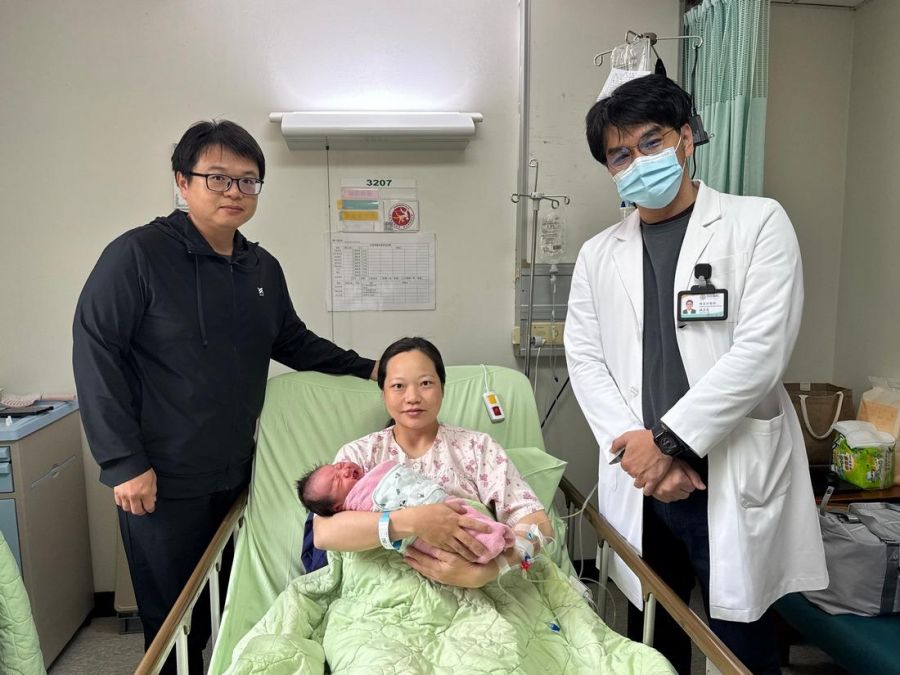 元旦迎新生！南投醫院喜迎三位元旦寶寶