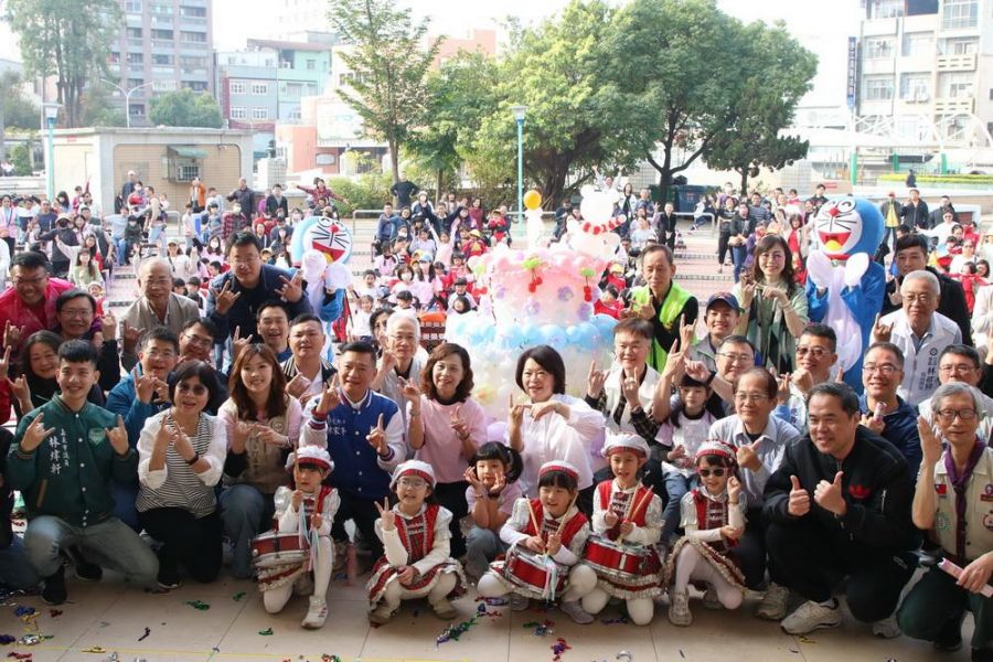 吳鳳幼兒園79週年園慶暨文藝芳鄰登場   氣氛熱絡溫馨