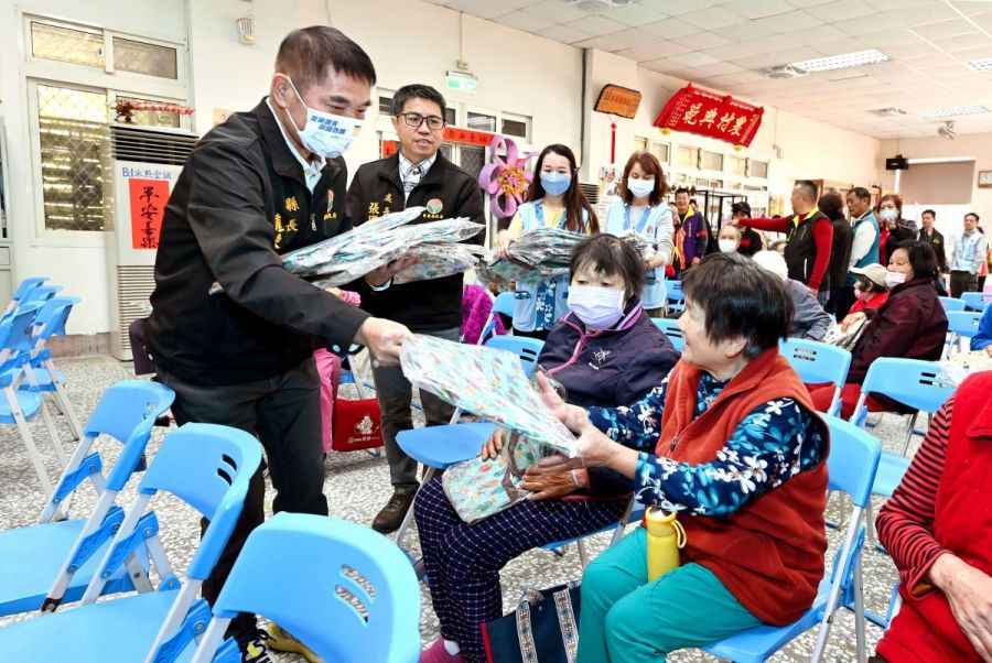 苗縣獅潭鄉新店社區照顧關懷據點揭牌