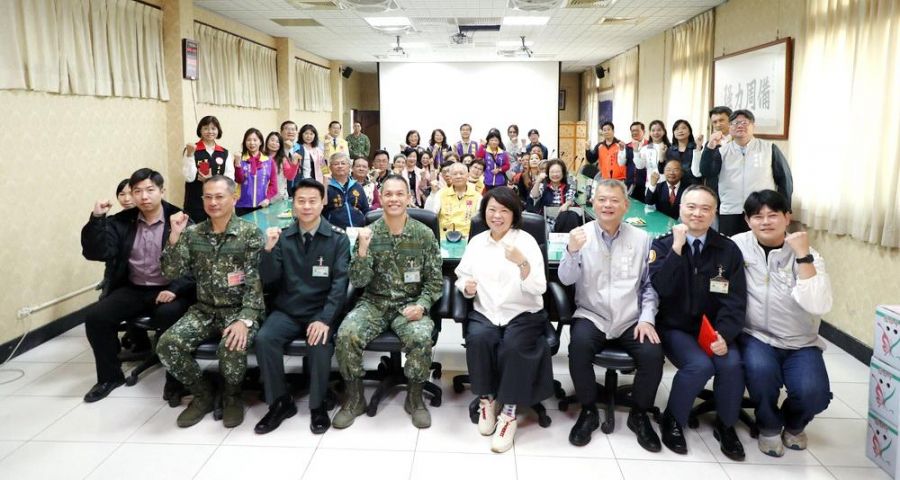 嘉義市115年春節勞軍  黃敏惠市長感謝國軍堅守崗位、保家衛國