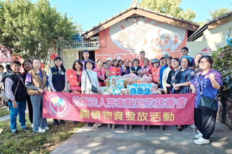 移民署攜手慈善團體暖心物資送入戶  異鄉也有娘家溫暖