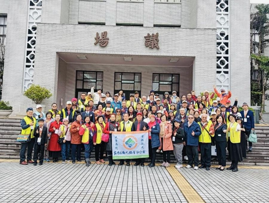 台灣區觀光協會聯合會 拜訪總統府與立法